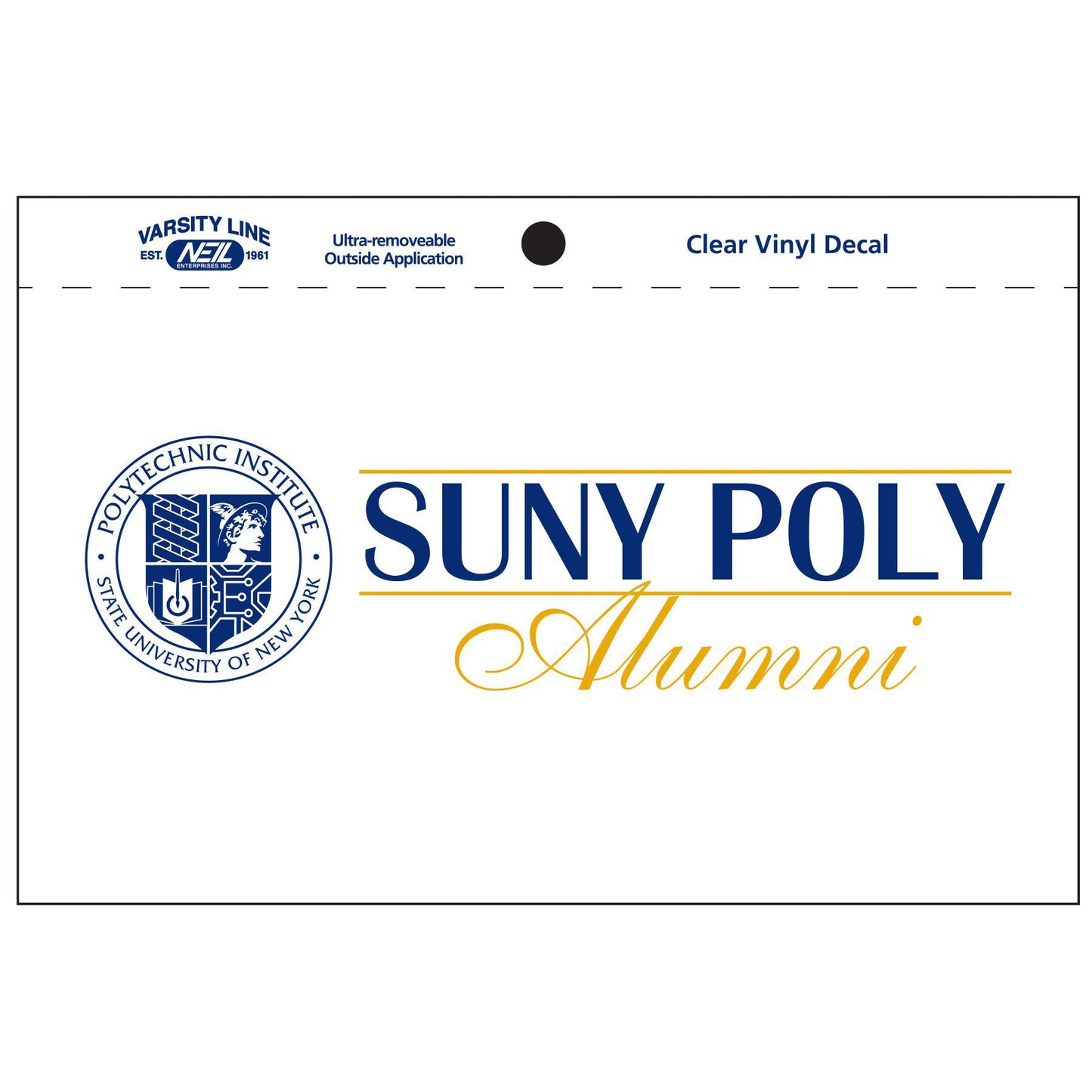 Alumni Car Decal