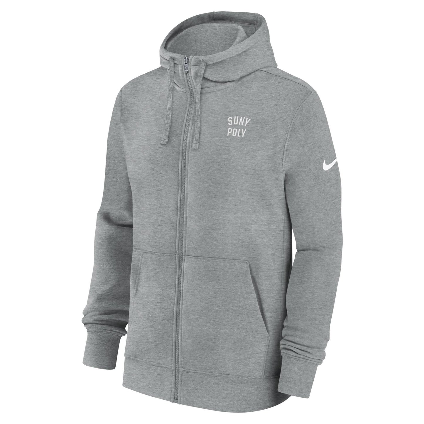 Nike Club Fleece Full Zip Grey