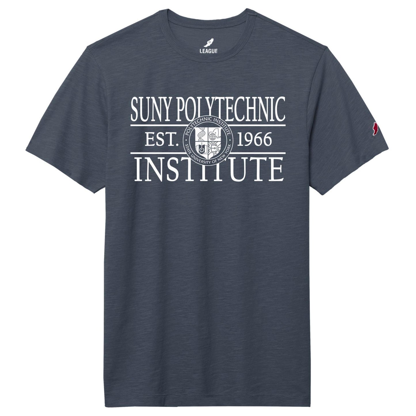 League Jersey Slub Tee Spring Navy