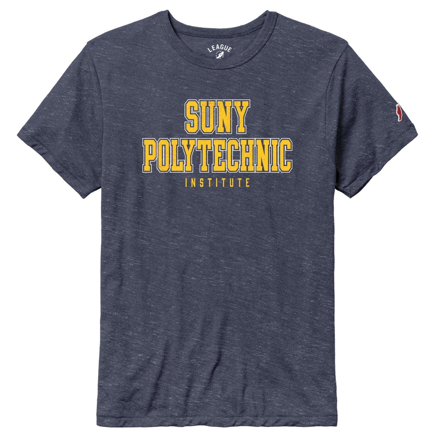 League Victory Falls Tee Heather Liberty Navy