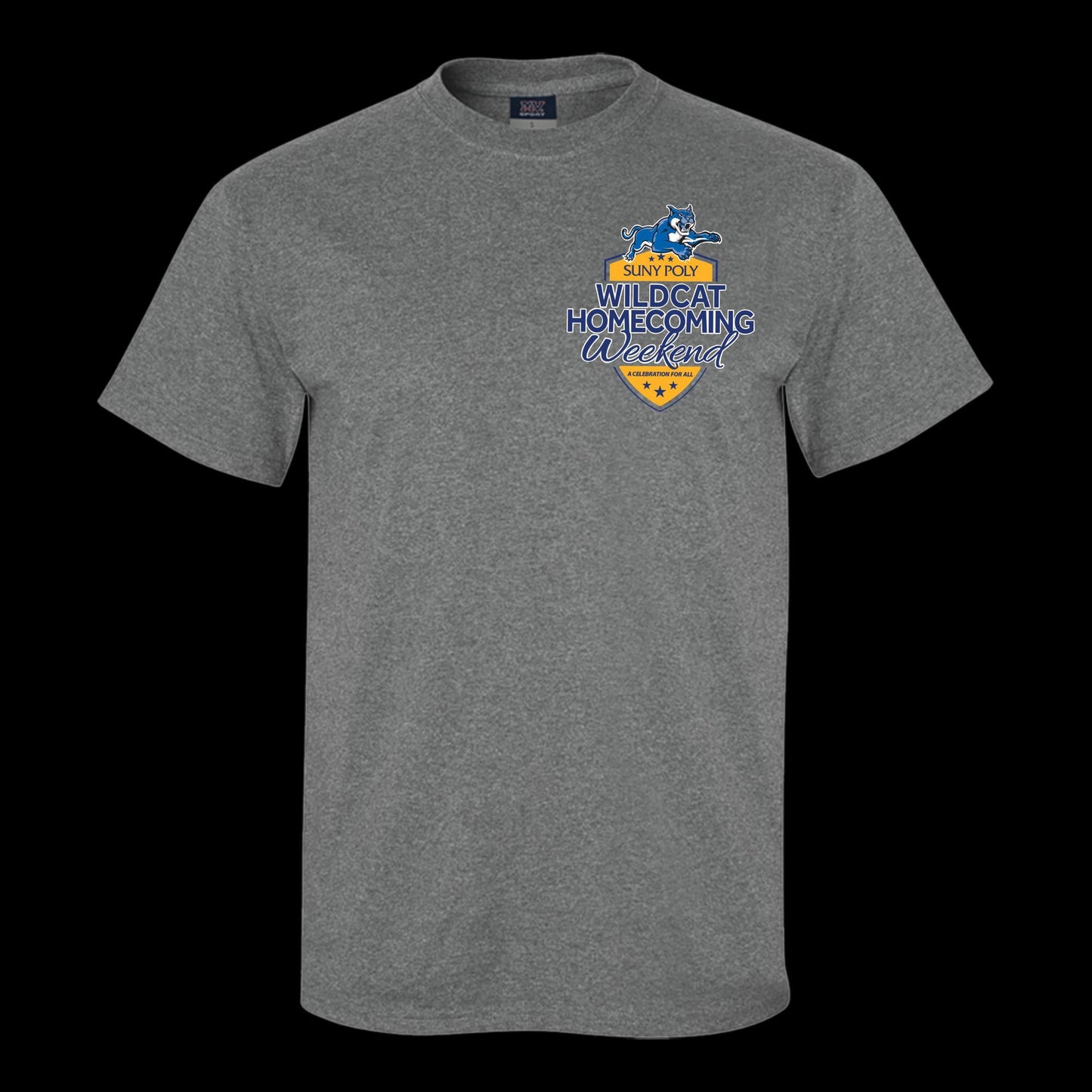 Wildcat Homecoming Weekend T-shirt Charcoal