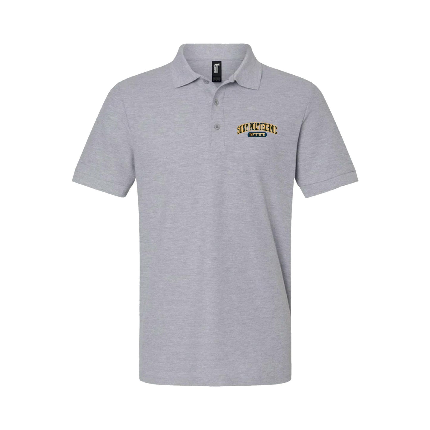 Pique Polo Gray