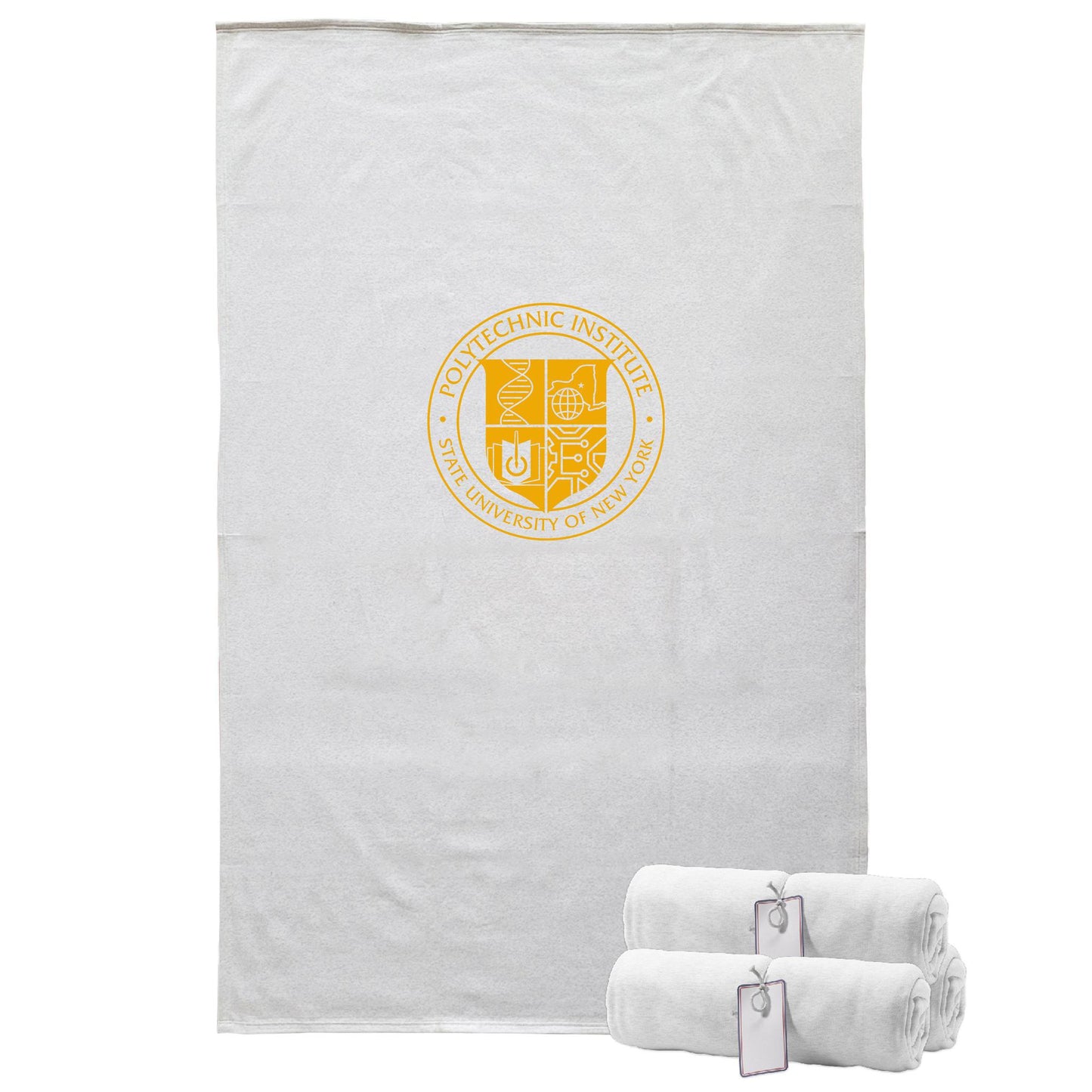 SUNY Poly Sweatshirt Blanket Marble