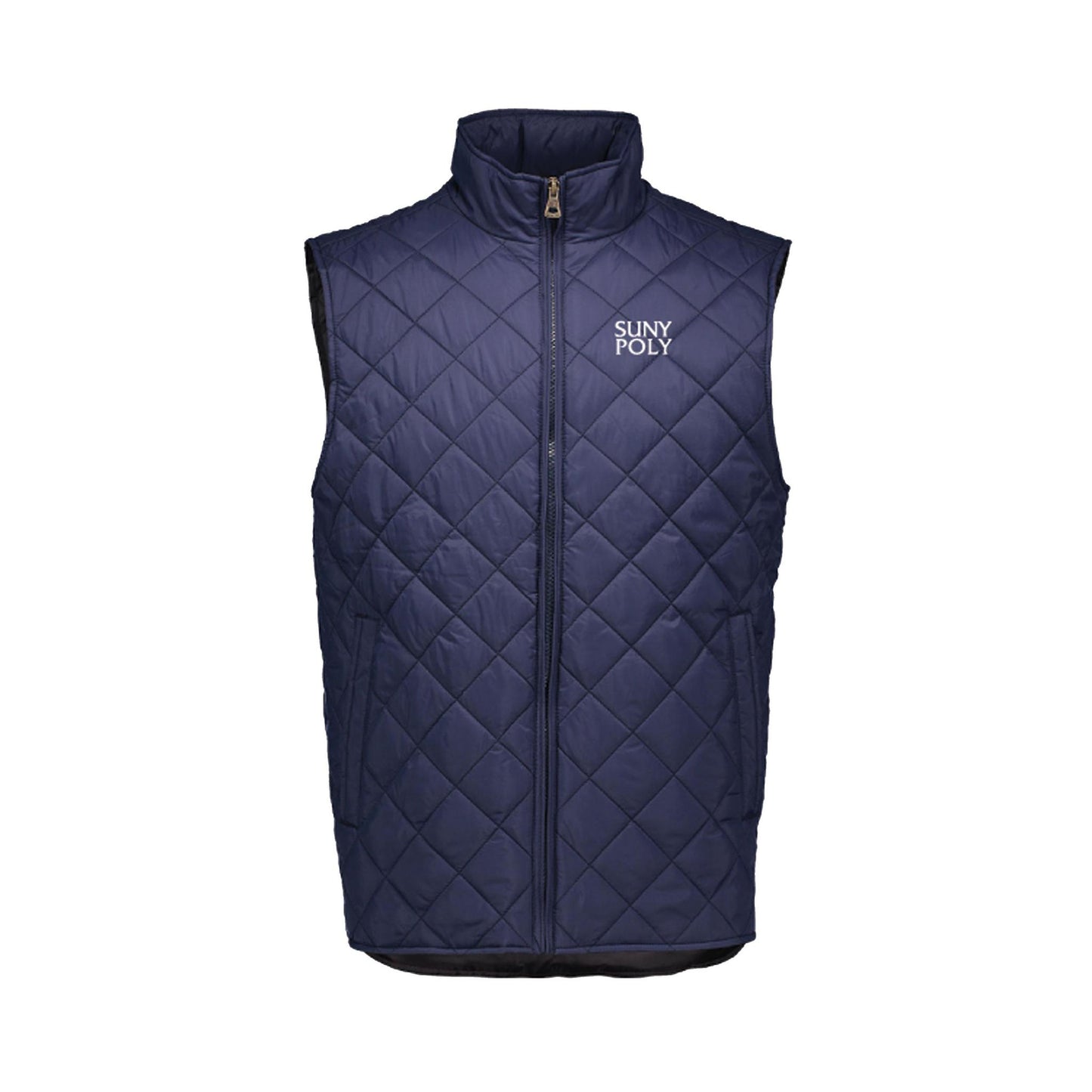 Weatherproof Vintage Diamond Quilt Vest Navy