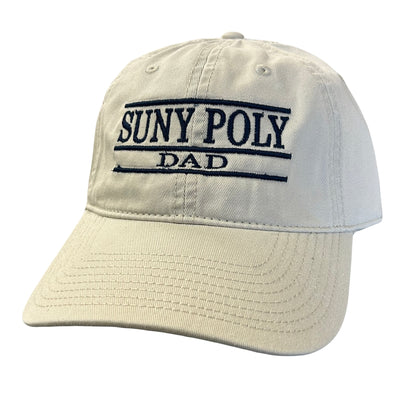 Classic Relaxed Twill Hat - Stone SUNY Poly Dad