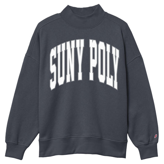 Women's League Diana Mock Neck Spring Navy