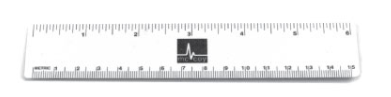 6" Transparent Ruler (Transparent - Bulk)