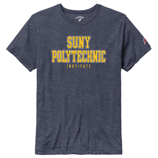 League Victory Falls Tee Heather Liberty Navy