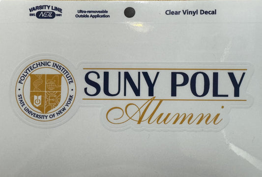 SUNY Poly Alumni Car Decal